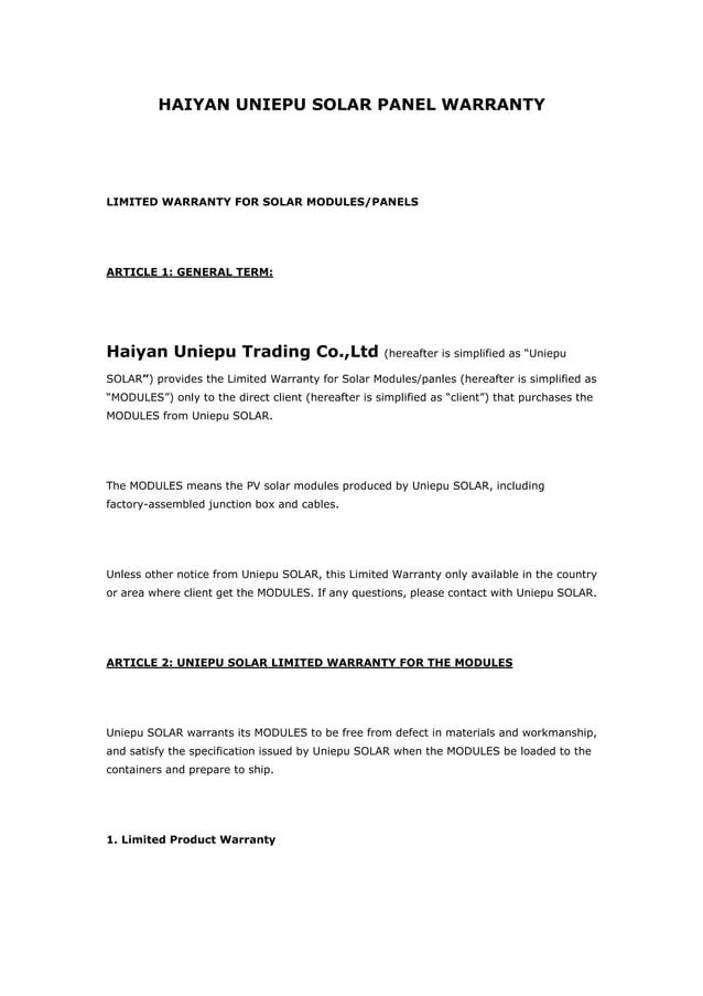 Costcos Warranty & Support for Solar Generators Purchase Considerations